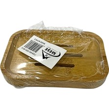 Ulu İthalat Kare Bambu Katı Sabunluk