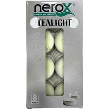 Ulu İthalat 8'li Beyaz Tea Light Mum
