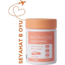 Nutrafine Bovine Collagen %100 Çift Hidrolize Tip 1 ve Tip 3 Klinik Çalışmalı Kolajen Peptitler - 70 Gr. (7 Günlük)