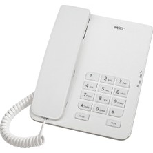 Esmo Home TM140 Krem TM140 Krem Kablolu Telefon, Beyaz