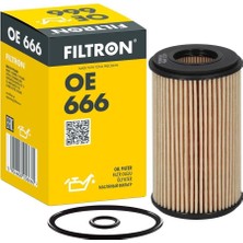 Filtron Yağ Filtresi - Benzin Clio 2 Kangoo 1 Twingo 1 Symbol 1 1,2 / 1,2 16V 7700126705 OE666