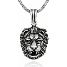 Inure Jewelry ​Gümüş Aslan Kolye
