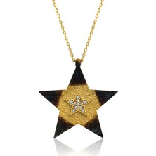 Inure Jewelry Gümüş Yıldız Bayan Kolye