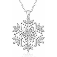 Inure Jewelry Gümüş Kar Tanesi Kolye
