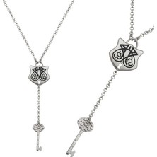 Inure Jewelry Gümüş Ya Fettah Yazılı Bayan Kolye