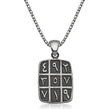 Inure Jewelry ​Gümüş Ebced Kolye