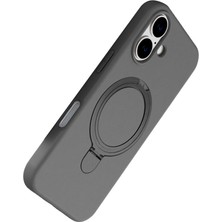 Kap Kaç iPhone 16 Regal Magsafe Standlı Kapak - Titan Gri