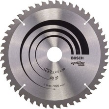 Kap Kaç 216 x 2 x 30 mm 48 Diş Daire Testere Bıçağı ile Yüksek Kesim