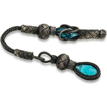 Inure Jewelry ​1000 Ayar Gümüş Zirkon Taşlı Kazaz Püsküllü