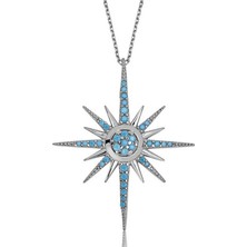 Inure Jewelry Gümüş Kutup Yıldızı Kadın Kolye
