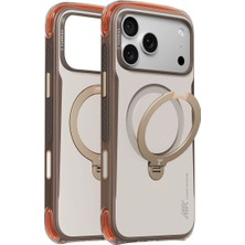 Torras Apple iPhone 17 Pro / 18 Pro Uyumlu Ostand Q3 Air Pro Standlı Magsafe Kapak