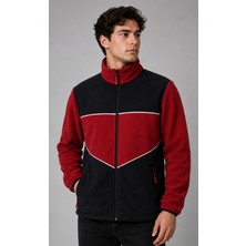Proform Tekstil Proform Outdoor Bordo Fermuarlı Polar Özel Baskı Yapılabilir