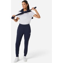 Asics Court Warm-Up Pant Kadın Lacivert Eşofman Altı 2042A373-400