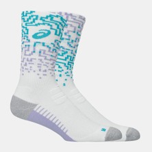 Asics Performance Run Sock Crew Unisex Krem Koşu Çorabı 3013B285-102