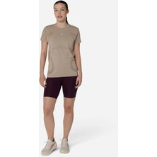 Asics Road Seamless Ss Top Kadın Kahverengi Kısa Kollu Tshirt 2012D292-200