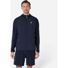 Asics Road Packable Jacket Erkek Lacivert Ceket 2011D084-401