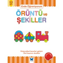 Mavi Kelebek Yayınları Evde Öğreniyorum - Örüntü ve Şekiller
