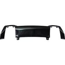 Oto101 Peugeot 2008 Arka Tampon Spoilerı Çift Egzos 19-