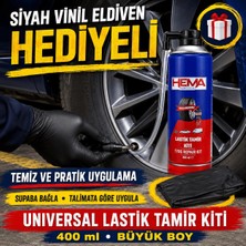 Eva Motors Oto Lastik Tamir Kiti - Universal Büyük Boy 400 ml
