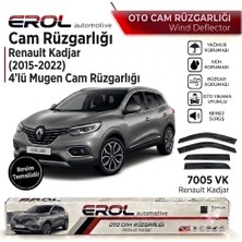 Erol Otomotiv Renault Kadjar (2015-2022) 4'lü Mugen Cam Rüzgarlığı