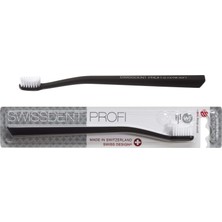 Swissdent Profı Gentle Diş Fırçası Tekli (Ekstra Yumuşak) Siyah-Beyaz
