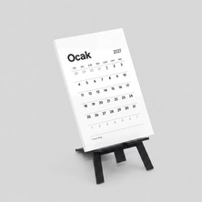 Domirus Plancore™ Desk Calendar Set – 2027 Minimalist Masa Takvimi