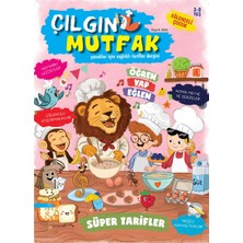 Turkuvaz Dergi Eğlenceli Çocuk Çılgın Mutfak Sayı 8