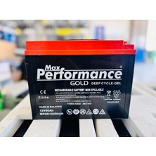 Max Performans 12 Volt 80 Amper Jel Elektrikli Bisiklet Aküsü.!! Yeni Üretim.