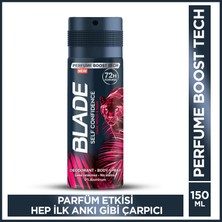 Blade Self Confidince Erkek Deodorant 150 Ml Hızlı Kurur, Leke Bırakmaz