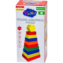 ONY-393 Ahşap Dikdörtgen Renkli Kule