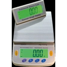 Marsilyan™- Diamond Dijital Göstergeli Çift Ekran Hassas Terazi NVZ-1978 (5 Kg-0.01)