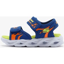 Skechers Thermo-Splash - Heat Tide Küçük Erkek Çocuk Mavi Işıklı Sandalet 400102N Blor