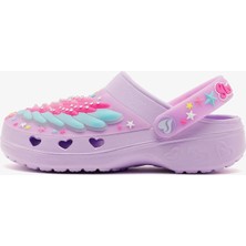Skechers Sweetheart Büyük Kız Çocuk Mor Işıklı Terlik 308367L Lvmt