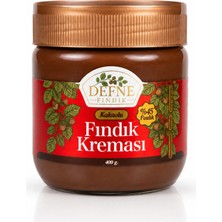 Defne Fındık KAKAOLU FINDIK KREMASI %45 FINDIK PARÇACIKLI 400 GR