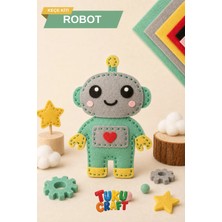 TukuCraft Robot Keçe Eğitici Hobi Etkinlik Seti