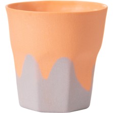 Mudo Home HANDMADE PORSELEN MOR ESPRESSO FİNCANI 110 ML