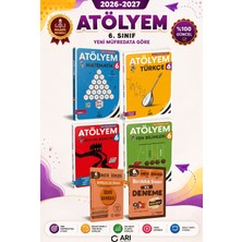 Arı Yayıncılık 6. Sınıf Atölye Seti 4 Kitap + 6. Sınıf Bursluluk Sınav Seti Maarif Modeli