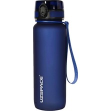 Happy Trend Uzspace 800ML -Yeni Ebat-Boy 25 Cm-Tritan Su Matarası Bpa Koku Sızdırma Yok Lacivert