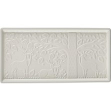 Happy Trend 30 cm Servis Tabağı, Çömlek, Krem