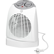 Simtech Km-1720 Fanlı Isıtıcı 1000/2000W Güç Seçeneği ile Aşırı Isınmaya Karşı Koruma
