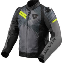 Revit Revıt Apex H2O Su Geçirmez Nefes Alabilen Mont Antrasit-Neon Sarı XL Beden Polyester Malzeme