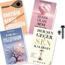 Destek Yayınları Her Şey Geçer Sen Kalırsın - Senin Olan Seni Bulur - Kırıldım Ama Iyileşiyorum +1 Kinsun