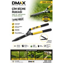 Dmax DMX-4228 Çim Biçme Makası Sabit Tip Bağ Makası Ot Biçme Makası Extra Güçlü