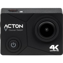 Acton Gold 4K Wifi Aksiyon Kamerası Siyah Wifi