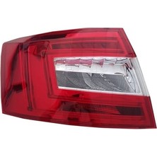 Oto101 Skoda Octavıa- 13/17; Stop Lambası Sol Kırmızı/beyaz/ledli (Tw-Y)