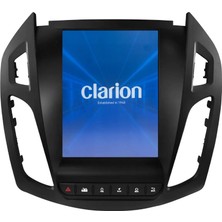 Navix Clarion Ford Connect (Siyah Çerçeveli) 2k Görüntü Kaliteli Tesla 9.7 Inch Multimedya Sistemi 4+64 Clarion (2013-2016)