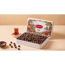 Halktan Premium Çikolatalı Fındıklı Sütlü Draje Kutusu  1500 Gr.