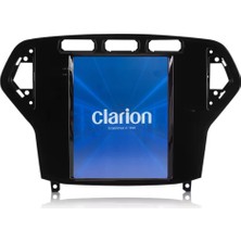 Navix Clarion Ford Mondeo (Siyah Çerçeveli) 2k Görüntü Kaliteli Tesla 9.7 Inch Multimedya Sistemi 4+64 Clarion (2007-2010)