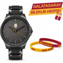 Galatasaray Lisanslı Kol Saati U21729 - Gs Bileklik Hediyeli