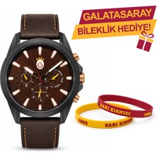 Galatasaray Lisanslı Kol Saati U21730 - Gs Bileklik Hediyeli